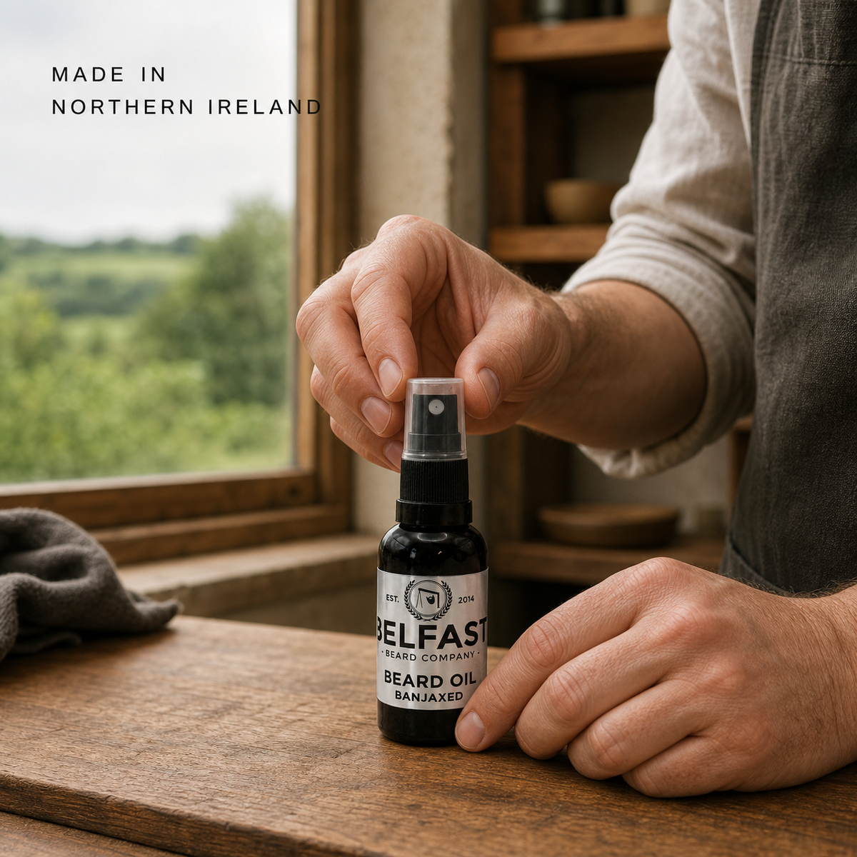 Banjaxed Beard Oil 30ml handmade in Northern Ireland