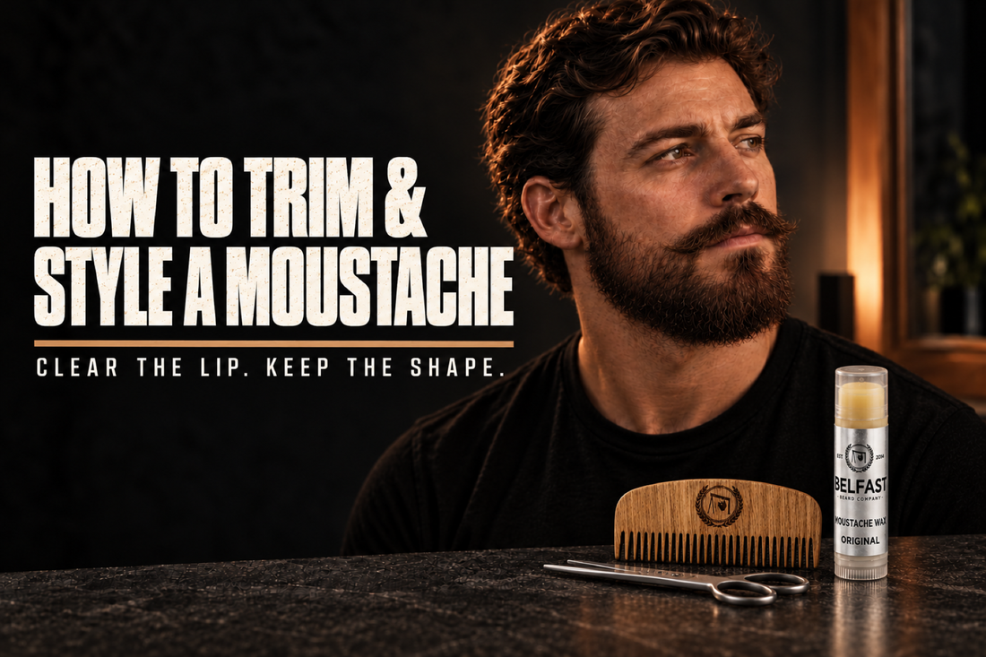 How to Trim and Style a Moustache