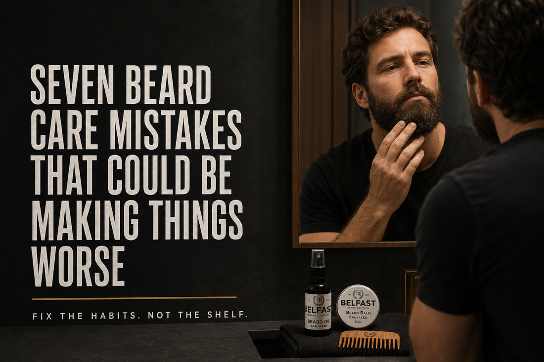 Seven Beard Care Mistakes That Could Be Making Things Worse