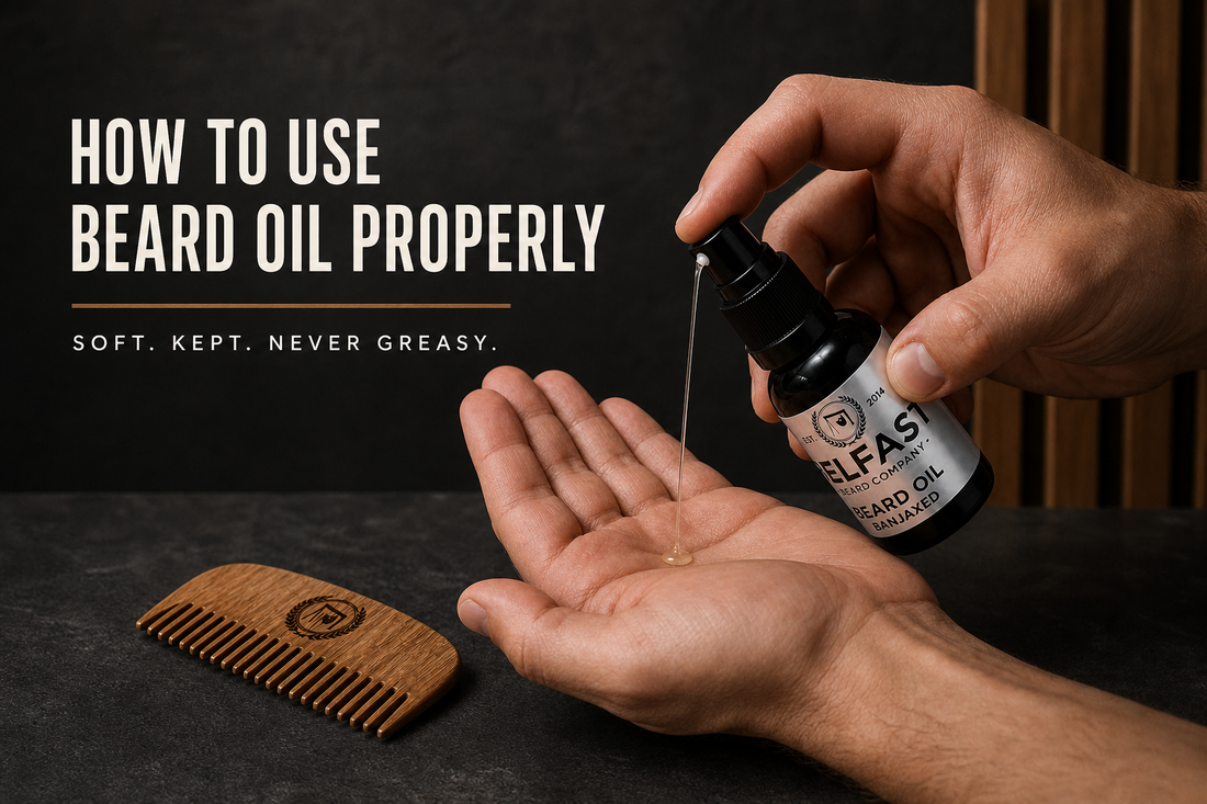 How to Use Beard Oil Properly