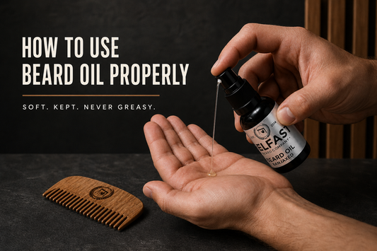How to Use Beard Oil Properly