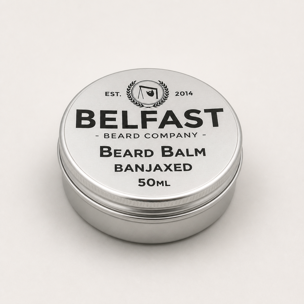 Alternative angle of Banjaxed Beard Balm 50ml