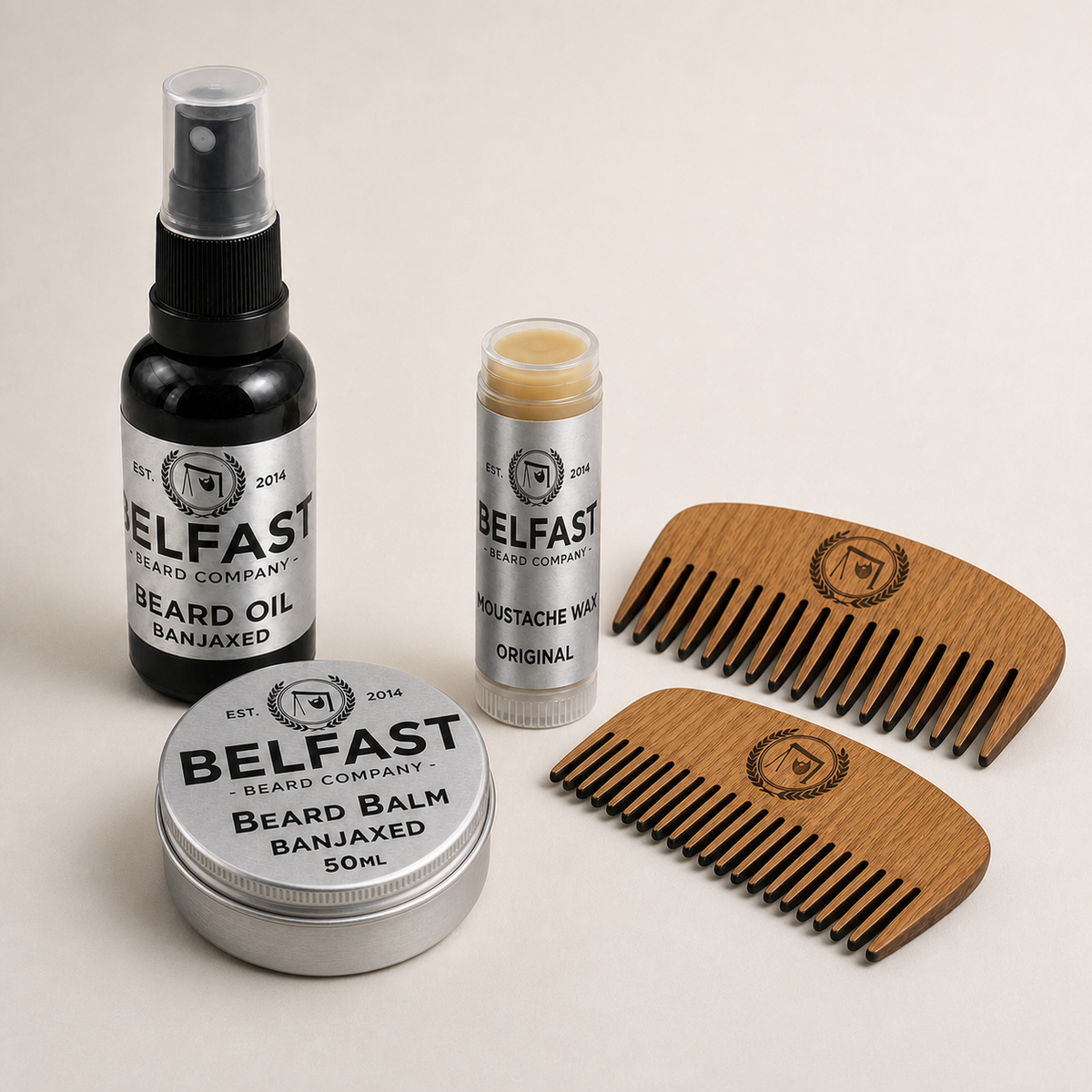 Alternative angle of Beard Care Set