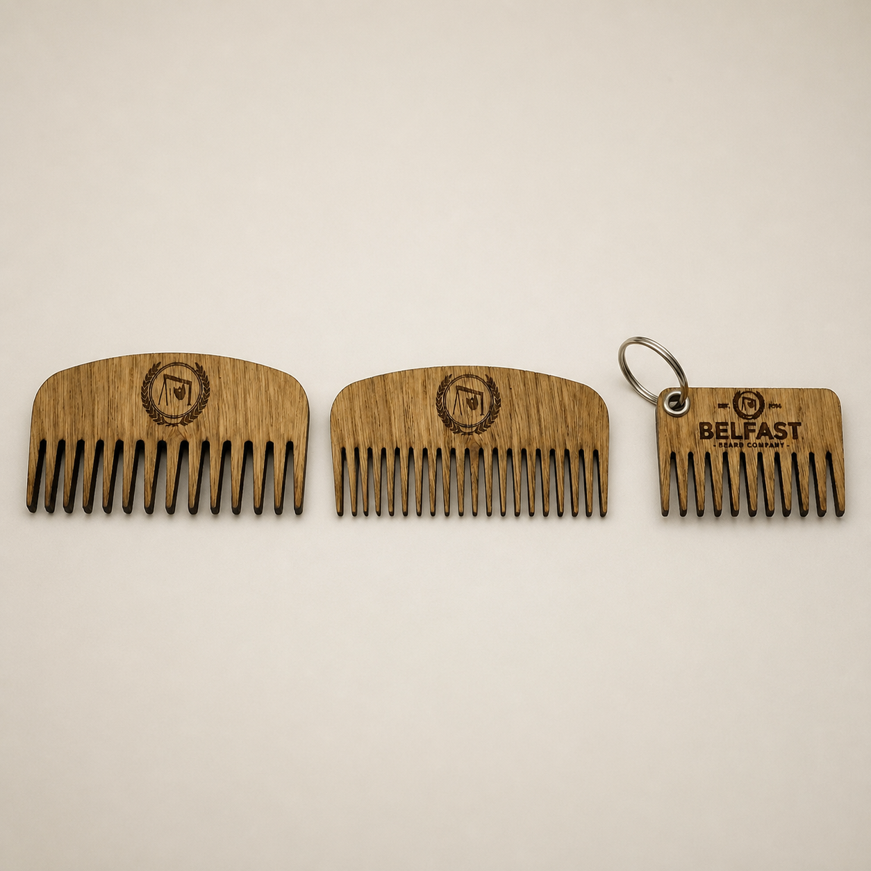 Alternative angle of Oak Beard Comb