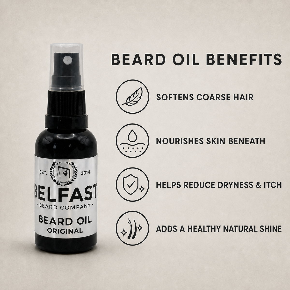 Beard-care features of Original Beard Oil 30ml