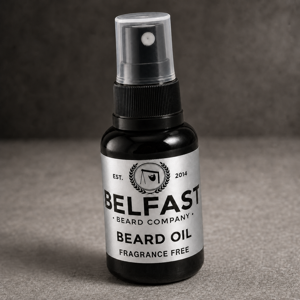 Close-up detail of Fragrance-Free Beard Oil 30ml