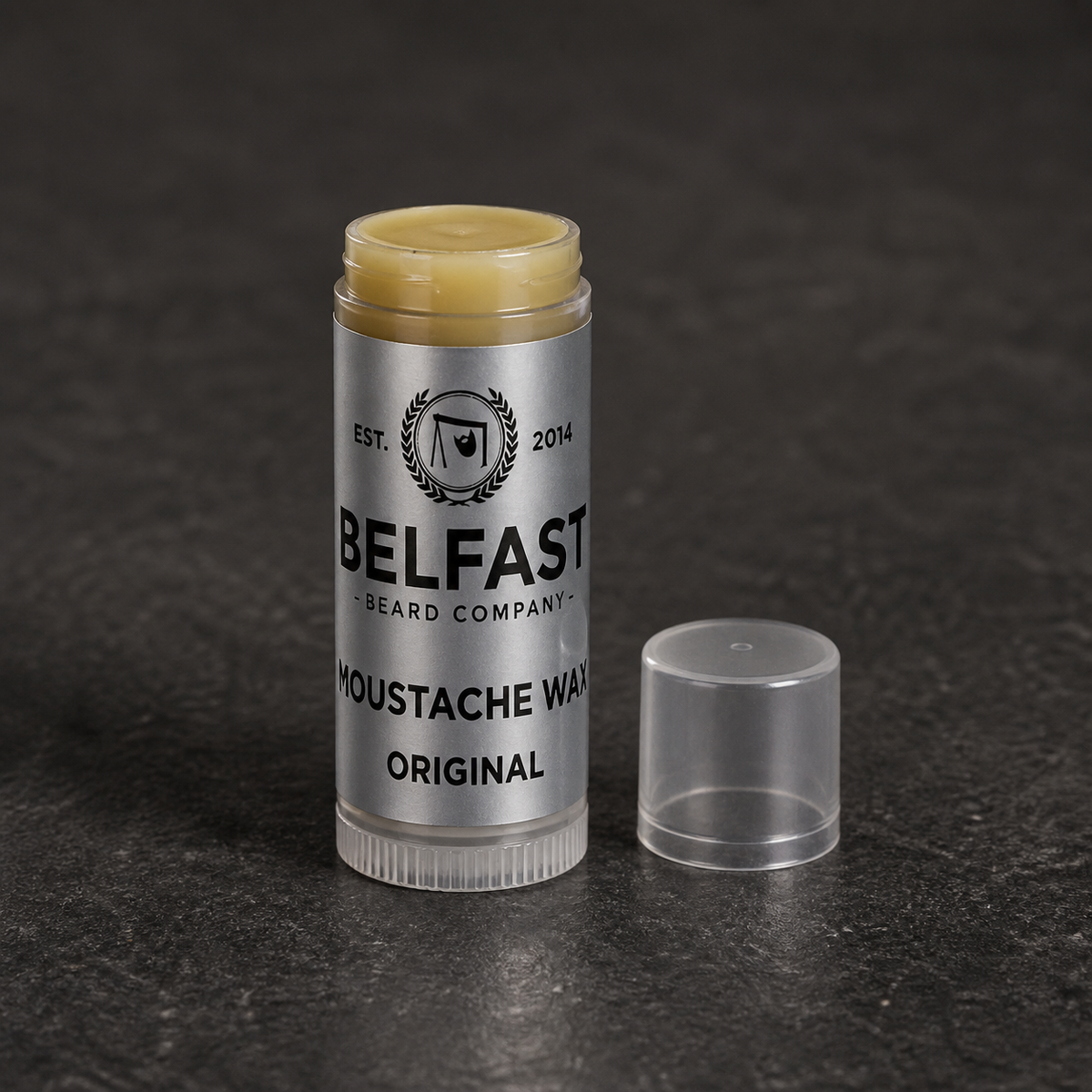 Close-up detail of Original Lippy Moustache Wax 5ml