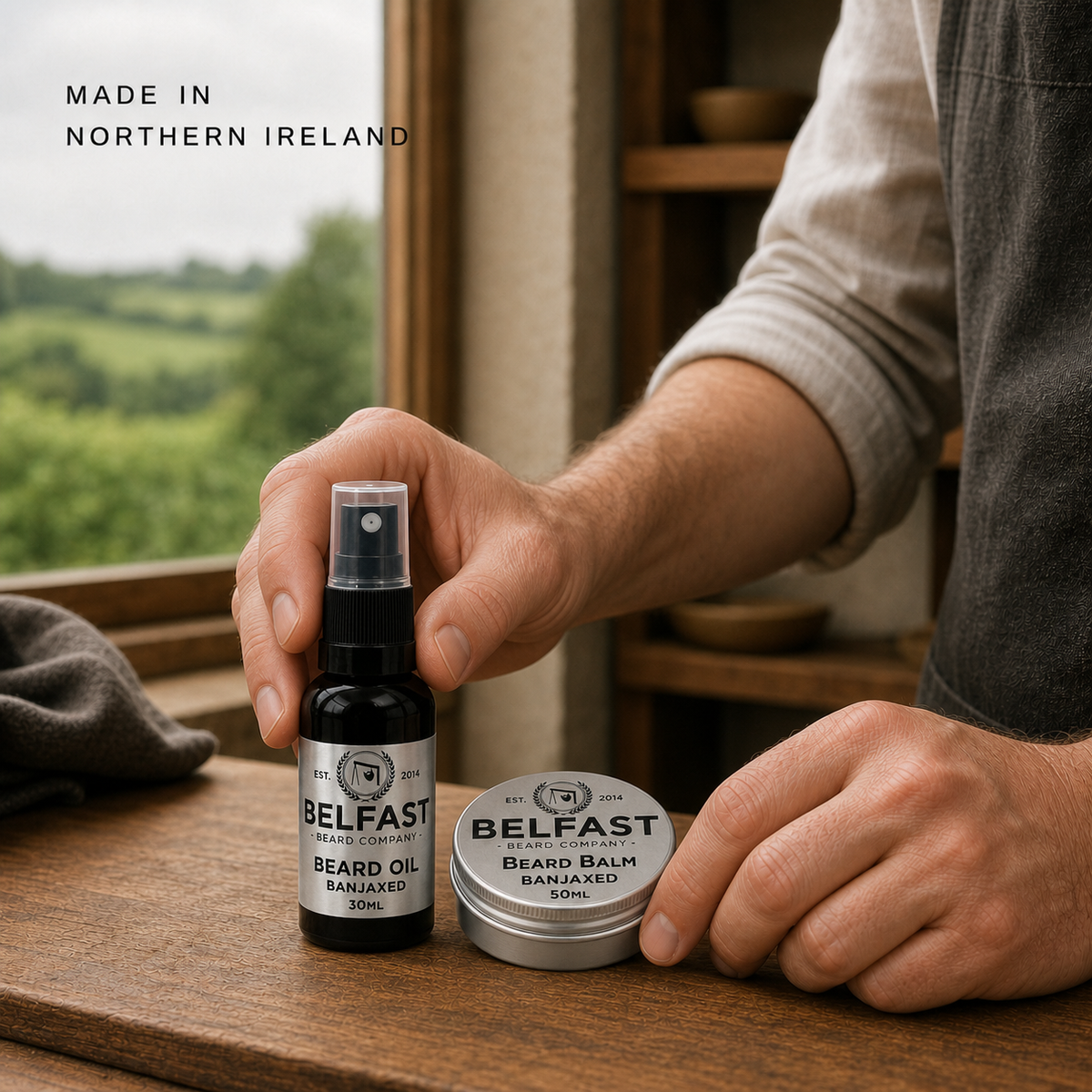 Beard Oil & Balm Combo handmade in Northern Ireland
