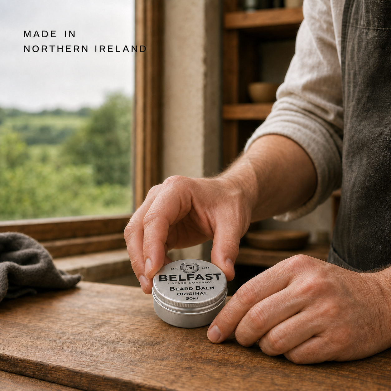 Original Beard Balm 50ml handmade in Northern Ireland
