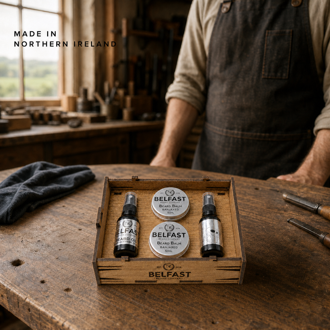 The Cache Box Set handmade in Northern Ireland